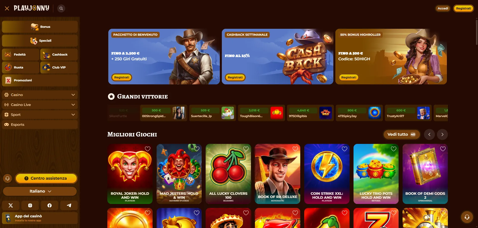 Guida Passo-Passo al Prelievo su Play Jonny Casino